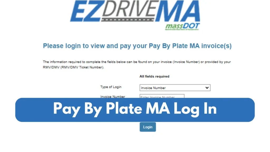 Pay By Plate MA Log In